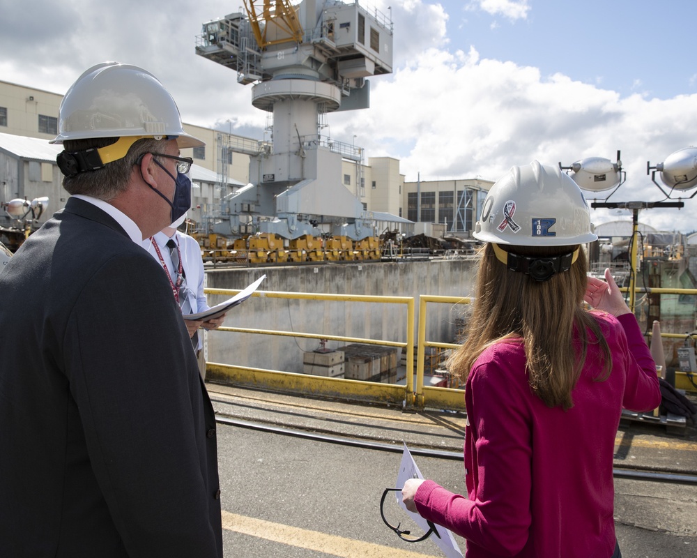 Acting SECNAV Harker Visits PSNS &amp; IMF