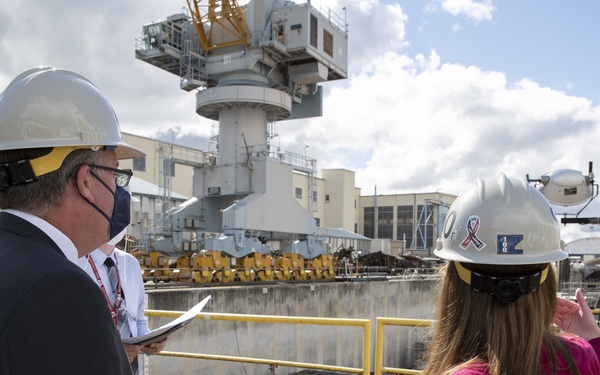 Acting SECNAV Harker Visits PSNS &amp; IMF