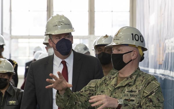 Acting SECNAV Harker Visits PSNS &amp; IMF
