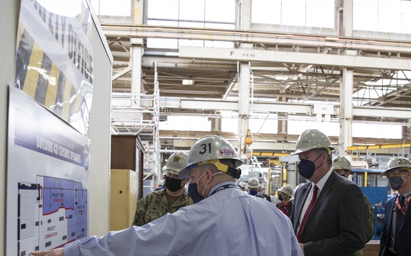 Acting SECNAV Harker Visits PSNS &amp; IMF