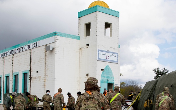 140th Chemical Company Participates in Notional Nuclear Decontamination Exercise, Guardian Response 2021