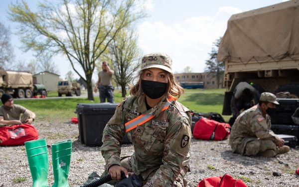 140th Chemical Company Participates in Notional Nuclear Decontamination Exercise, Guardian Response 2021