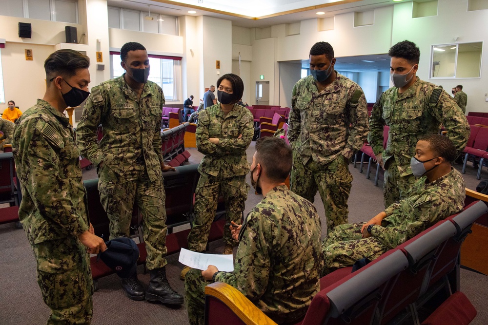 USS America Sailors Discuss Personal Boundaries
