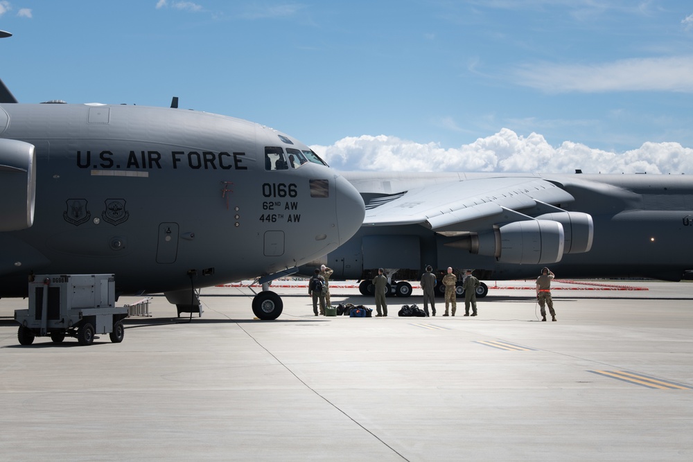 446th Airlift Squadron Arrives for Exercise Nexus Dawn