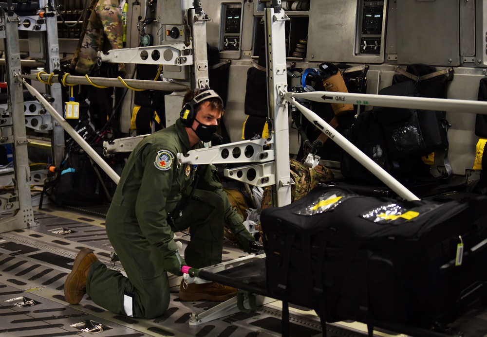 Exercise Nexus Dawn aeromedical evacuation simulation