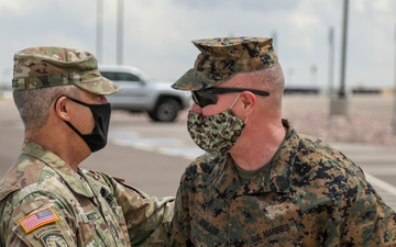 Space Command senior enlisted leader visits Colorado Guard space personnel