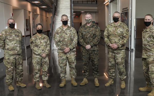 Space Command senior enlisted leader visits Colorado Guard space personnel