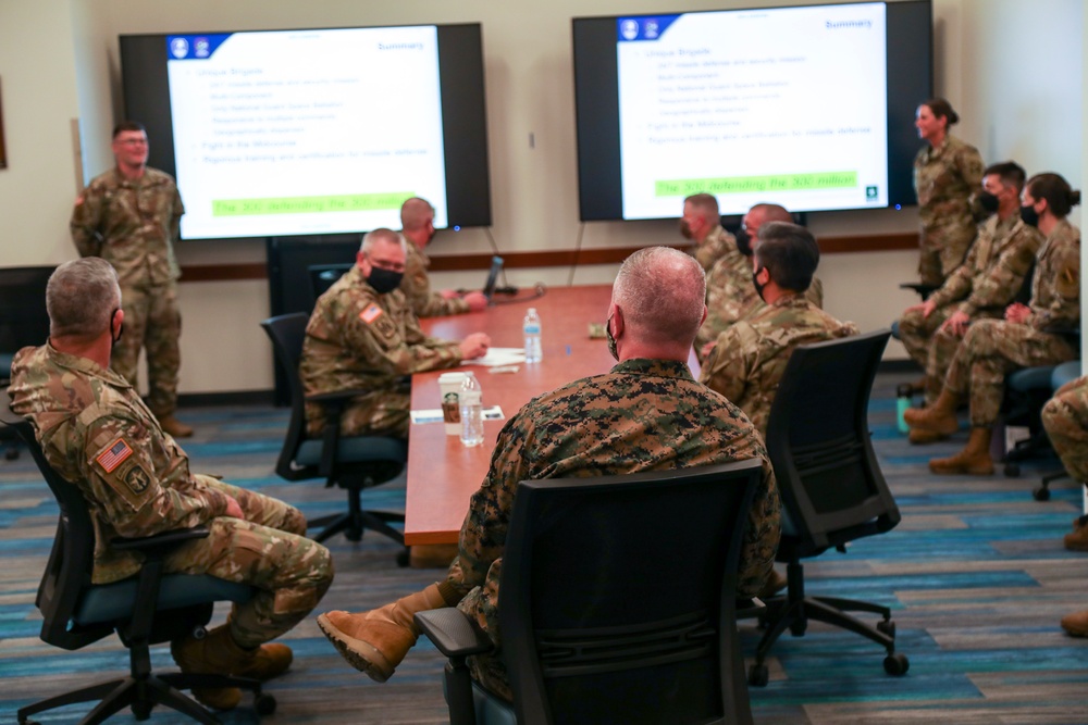 Space Command senior enlisted leader visits Colorado Guard space personnel