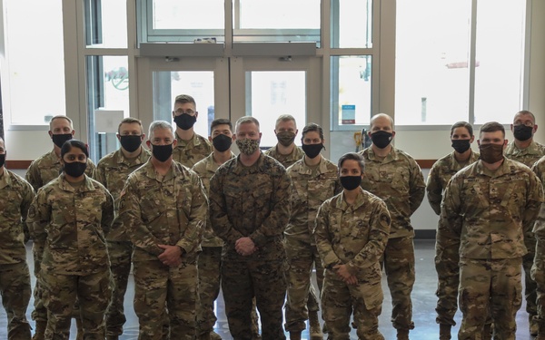 Space Command senior enlisted leader visits Colorado Guard space personnel