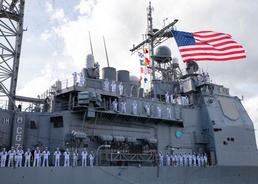 USS Port Royal Returns to Homeport