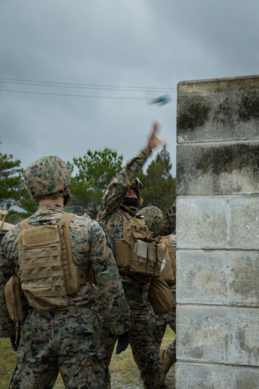 Frag out! | TRT Marines conduct 3d LSB M67 Grenade Range