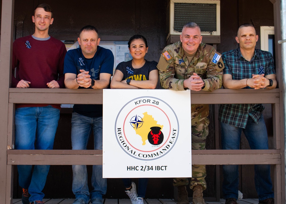 KFOR Soldiers observe Denim Day