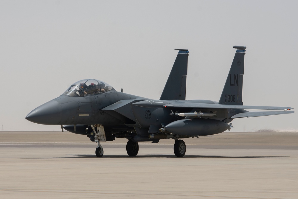 Deployed fighters utilize ACE concept, execute tactical munitions ferry