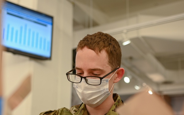 Meet the Airmen supporting the Ford Field Community Vaccination Center