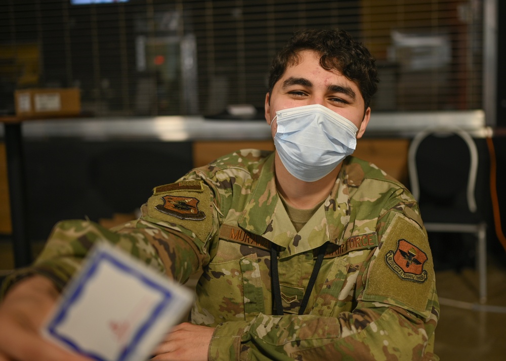 Meet the Airmen supporting the Ford Field Community Vaccination Center