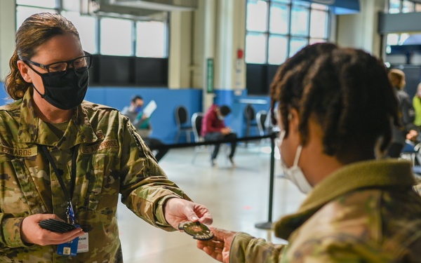 Meet the Airmen supporting the Ford Field Community Vaccination Center