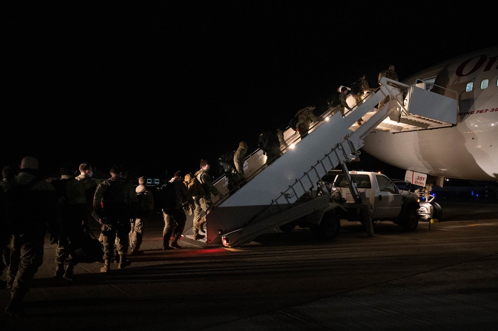 494th Fighter Squadron Deploy from RAF Lakenheath