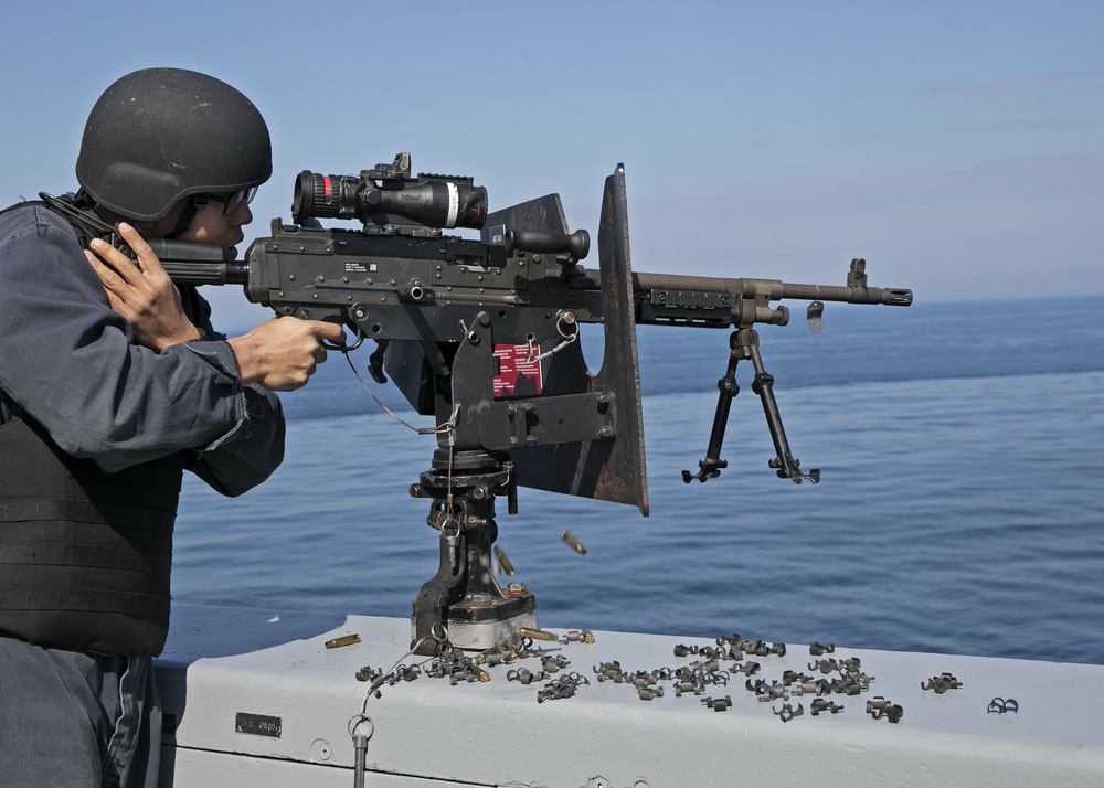 USS San Antonio Conducts Live-Fire Excercise