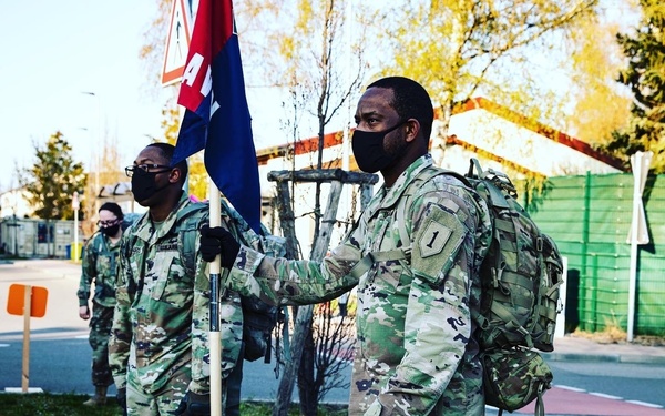 1st CAB conducts Weight of the world Ruck March