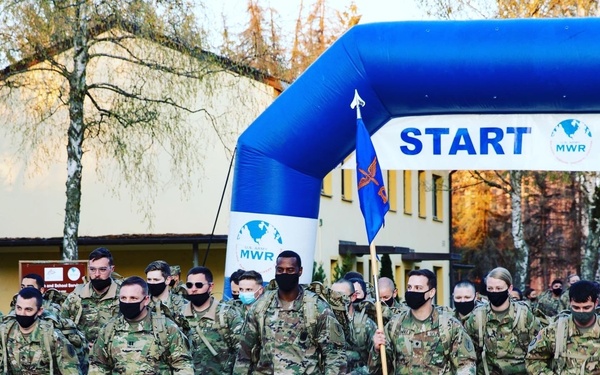 1st CAB conducts Weight of the world Ruck March