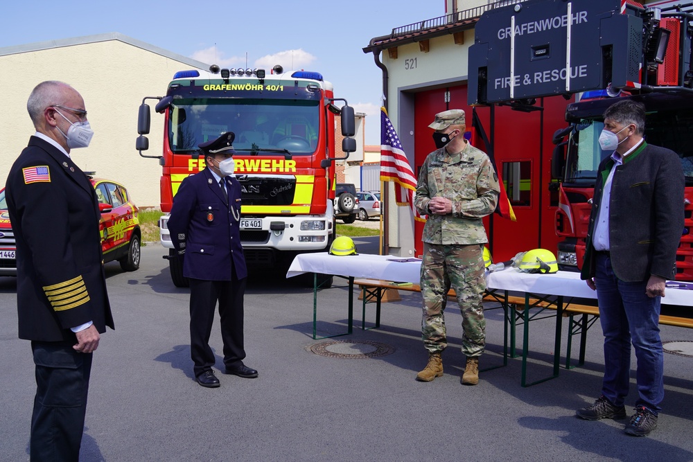 USAG Bavaria Fire Department Ceremony