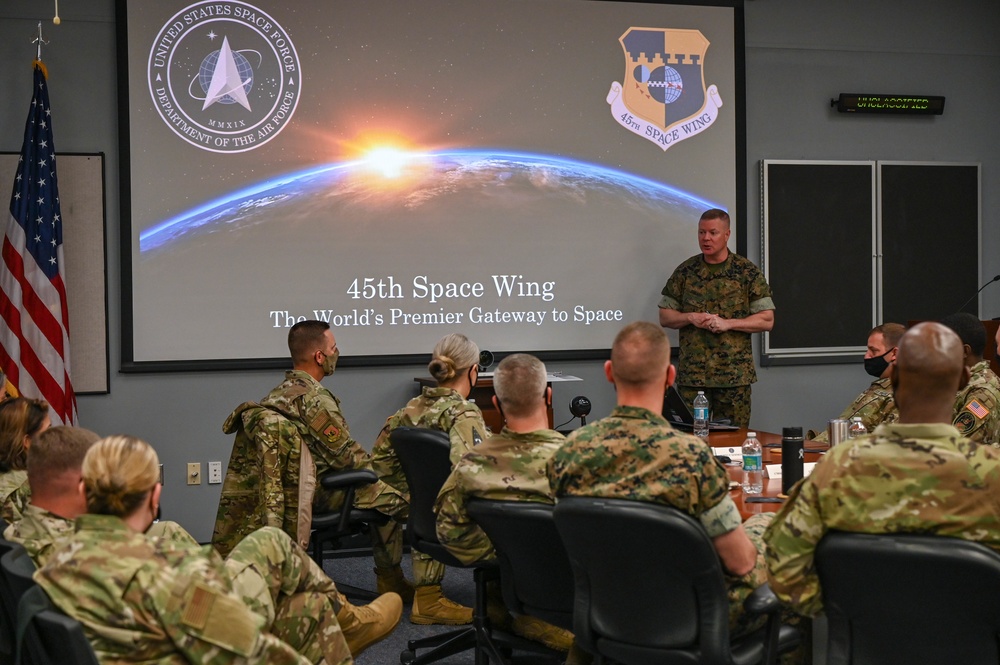 United States Space Command Senior Leaders Visit Cape Canaveral Space Force Station