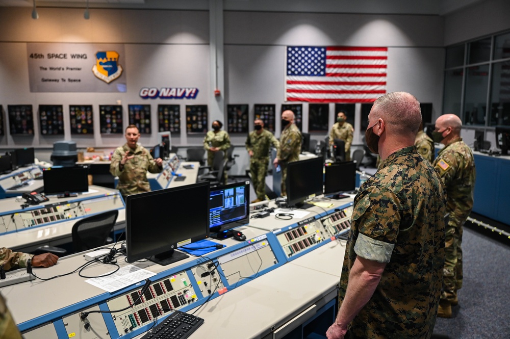 United States Space Command Senior Leaders Visit Cape Canaveral Space Force Station