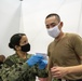 First Recruits Receive COVID 19 Vaccination at RTC
