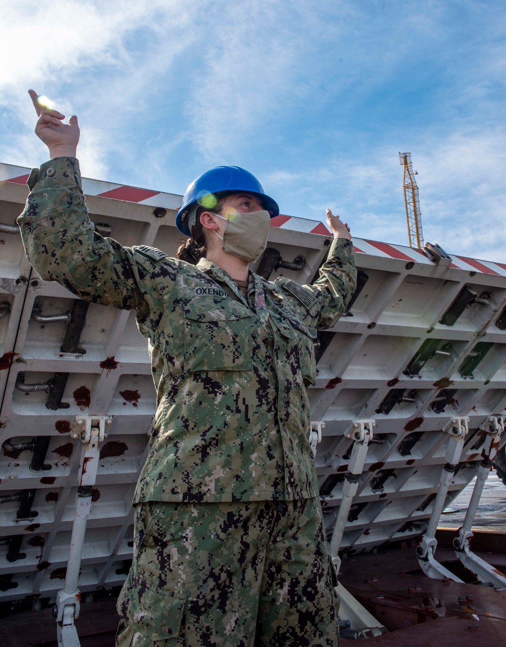 GHWB Flight Deck Maintenance