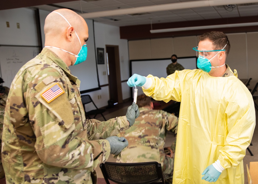 All American Paratroopers screen for COVID-19