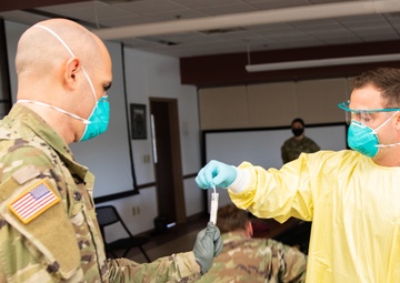 All American Paratroopers screen for COVID-19