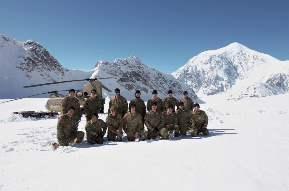 Army flies gear to Denali for National Park Service