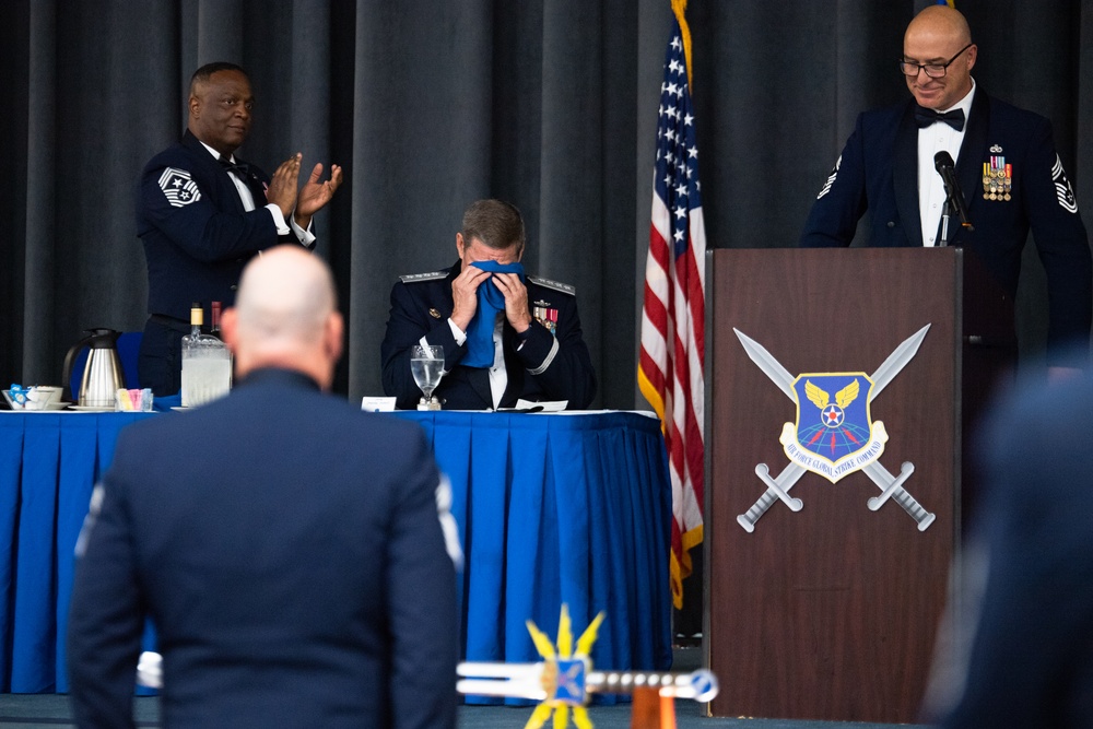 Gen. Rand presented the Order of the Sword