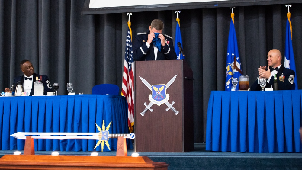 Gen. Rand presented the Order of the Sword