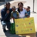 Military children spend a day in their parent's shoes
