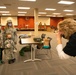 Military children spend a day in their parent's shoes