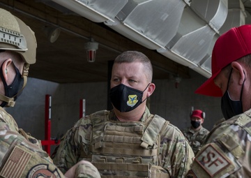 436th AW commander fires new M18 pistol