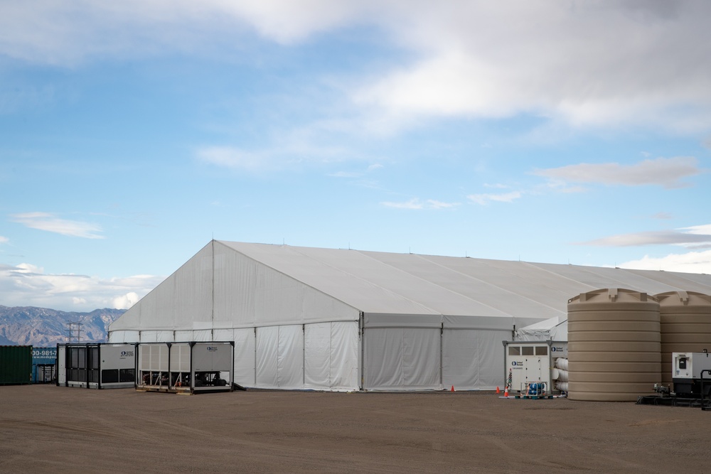DVIDS - Images - CBP constructs temporary soft sided facilities in ...