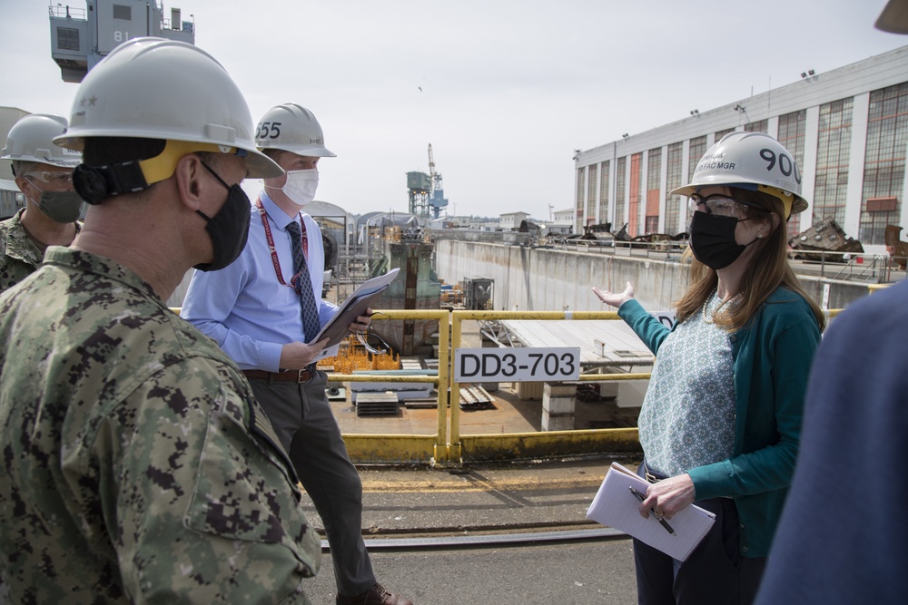 NAVSEA Visits Puget Sound Naval Shipyard &amp; Intermediate Maintenance Facility