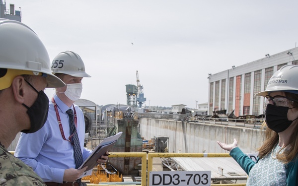 NAVSEA Visits Puget Sound Naval Shipyard &amp; Intermediate Maintenance Facility