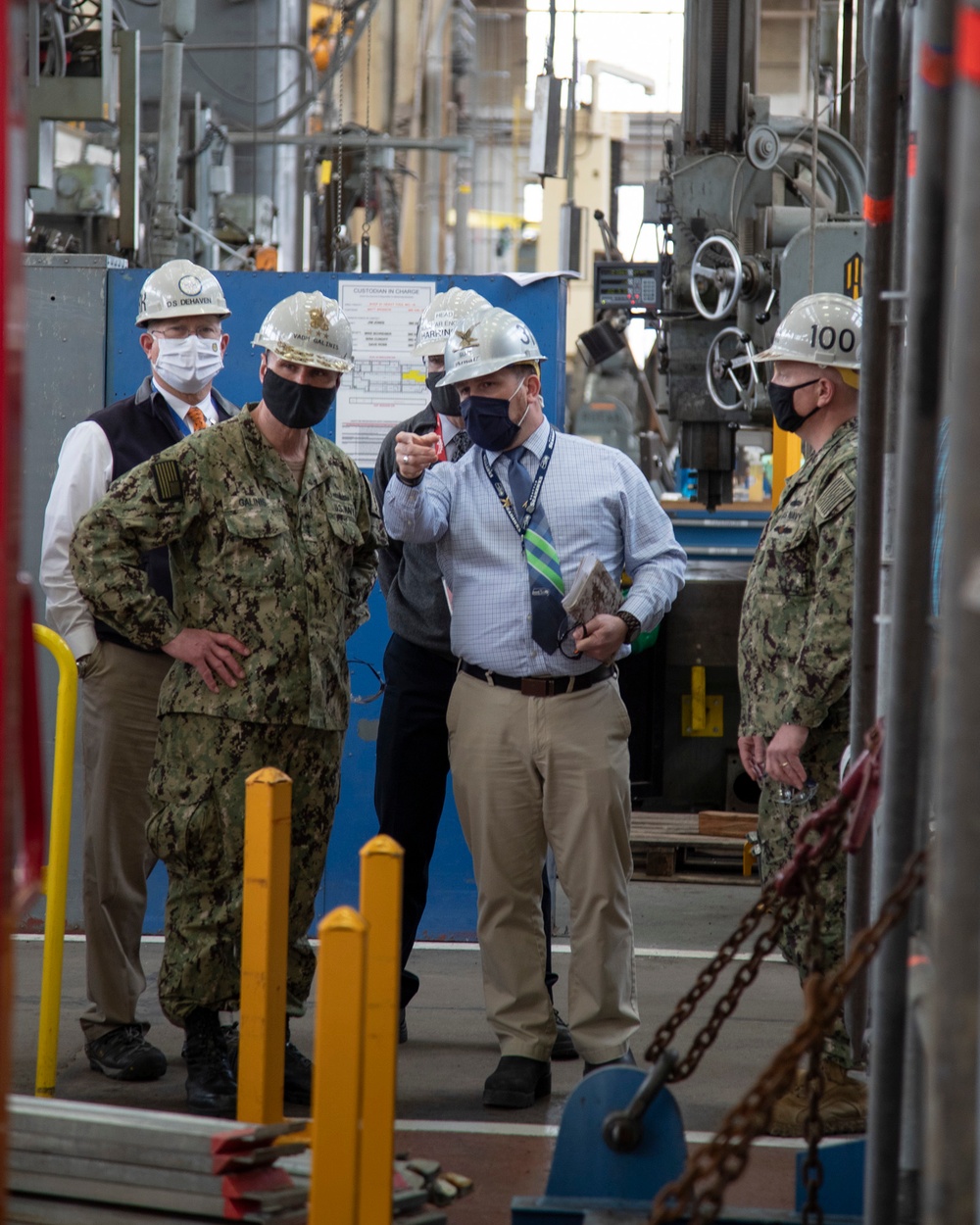 NAVSEA Visits Puget Sound Naval Shipyard &amp; Intermediate Maintenance Facility