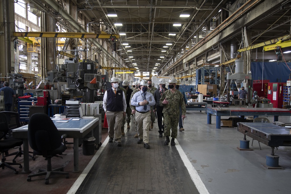 NAVSEA Visits Puget Sound Naval Shipyard &amp; Intermediate Maintenance Facility