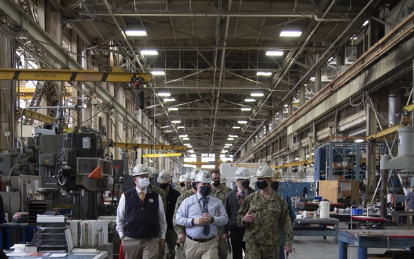 NAVSEA Visits Puget Sound Naval Shipyard &amp; Intermediate Maintenance Facility