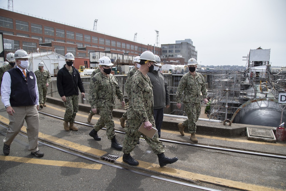 NAVSEA Visits Puget Sound Naval Shipyard &amp; Intermediate Maintenance Facility