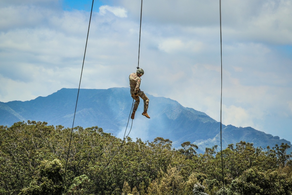 Air Assault - 25thID Lightning Academy Rappel Day