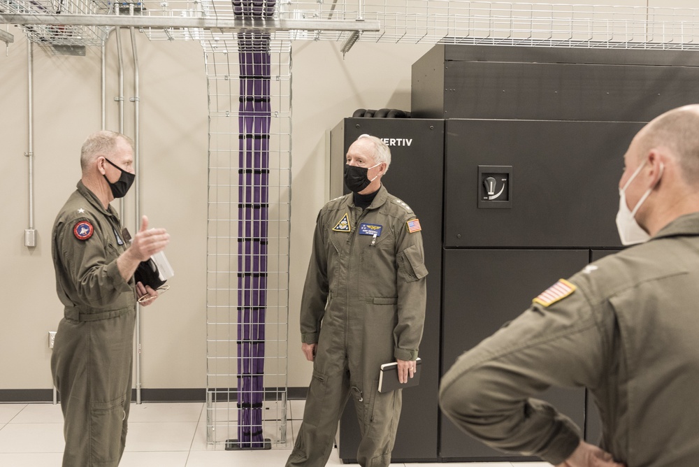 Vice Adm. Kenneth Whitesell Tours the Integrated Training Facility at Naval Aviation Warfighting Development