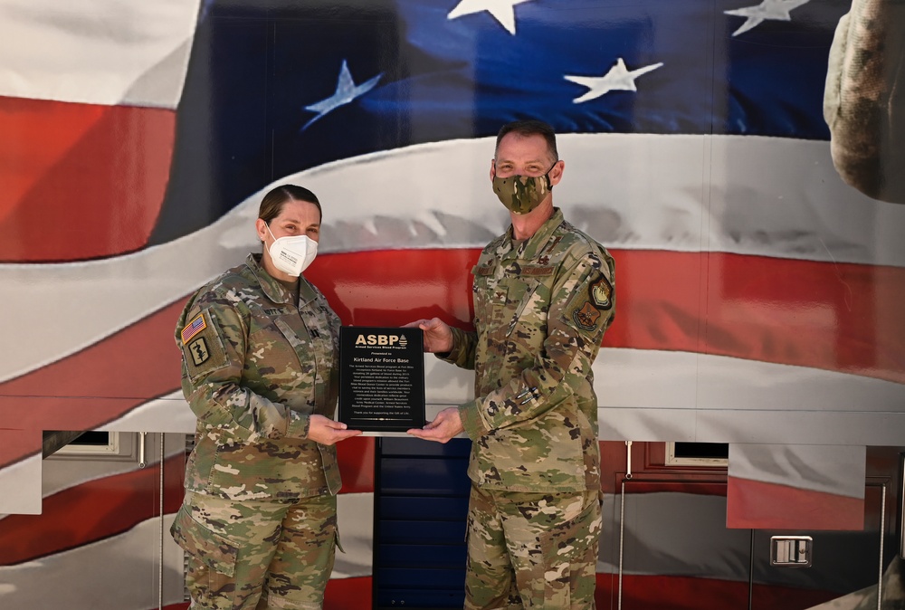 Team Kirtland gives the gift of life through blood donations