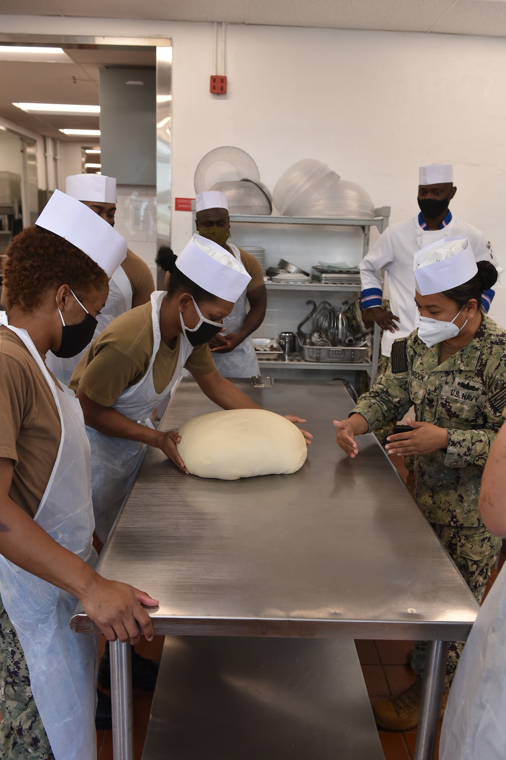 NAVSUP FLC Pearl Harbor Navy Food Management Team Conduct Baking Training