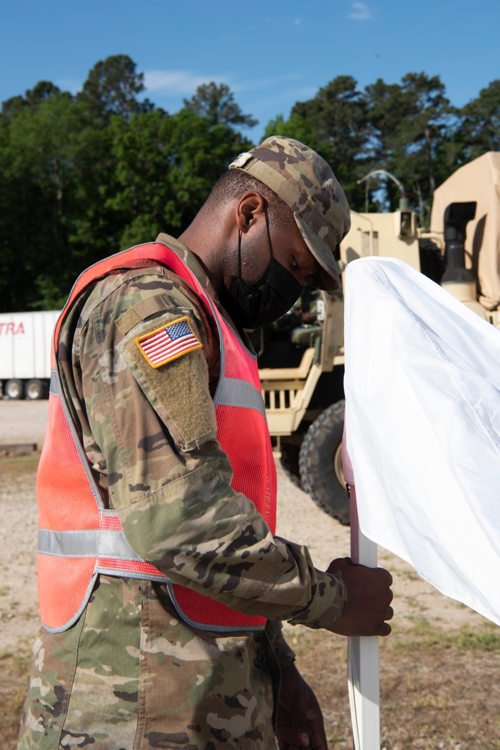 SCNG assists setting up Batesburg vaccination site