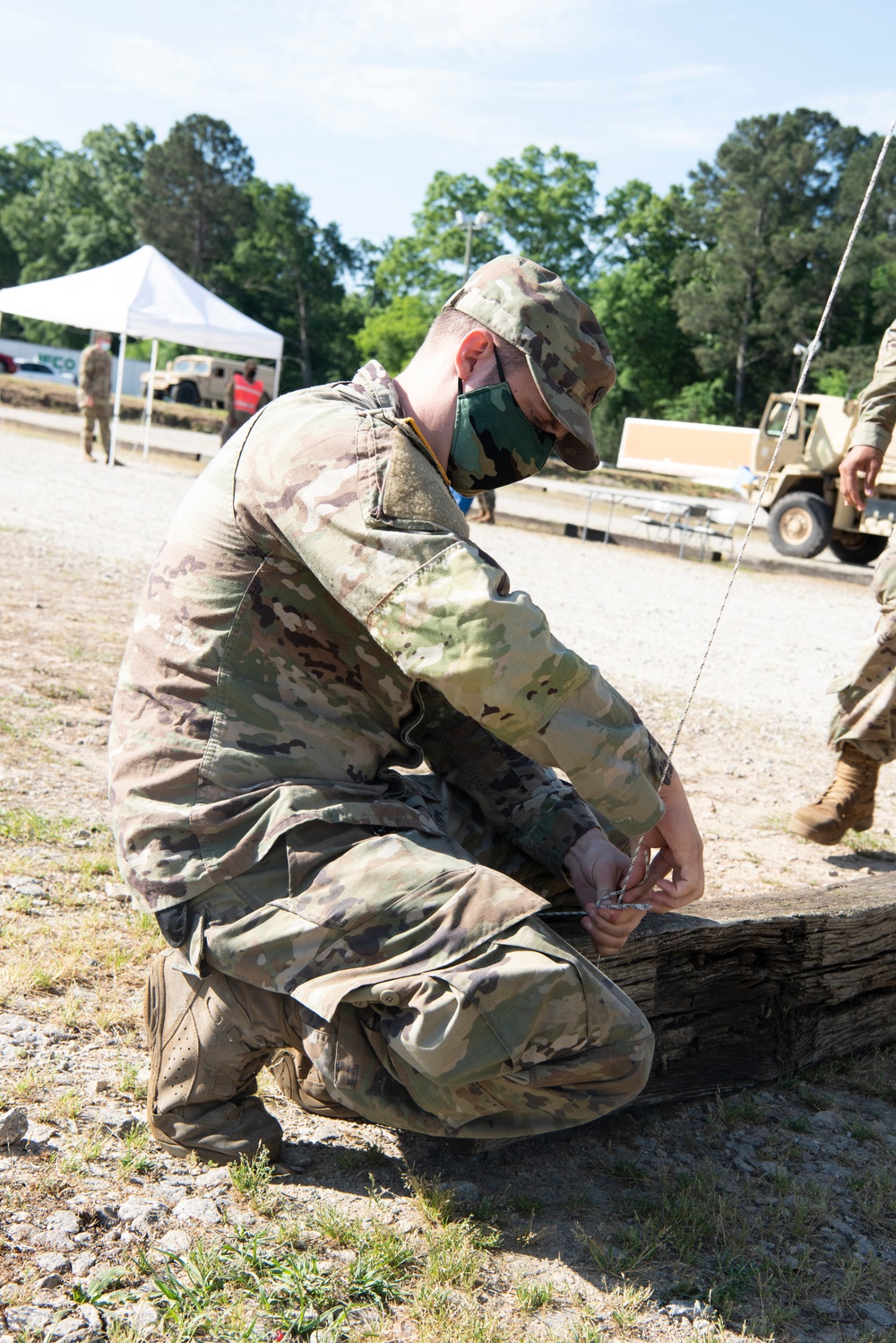 SCNG assists setting up Batesburg vaccination site